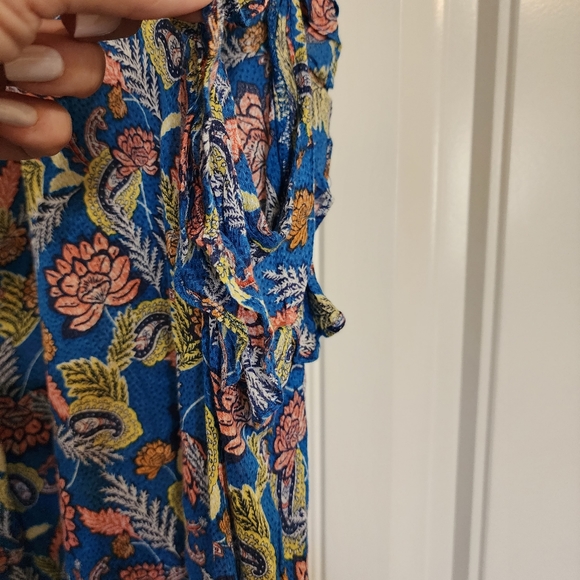 NWT Knox Rose Flutter Sleeve Flowy Floral Top Size XXL - Picture 7 of 13